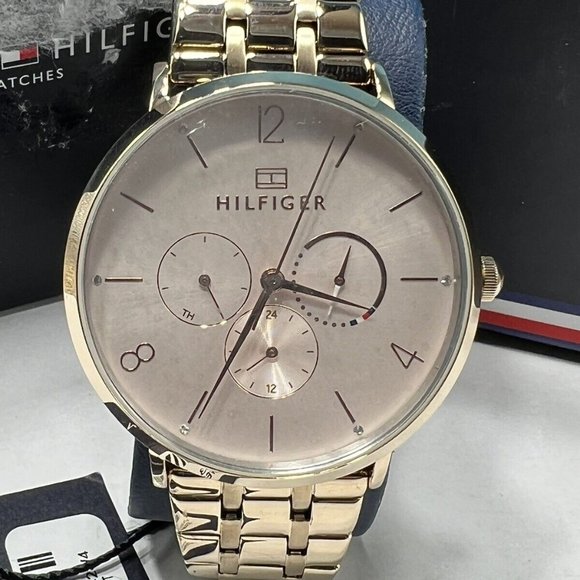 Tommy Hilfiger Multi-function Carnation Gold Steel Ladies Watch - 1782030 - Picture 2 of 6